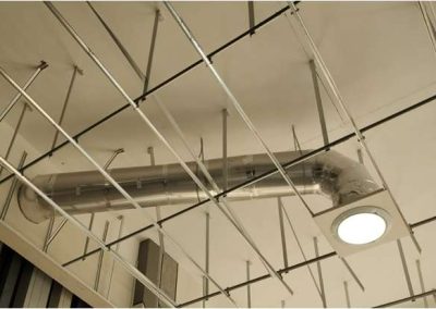 Captor Domes Installed Along Walls of Ground Floor