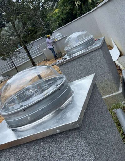Installation of D-53 Solarspot for Rooms in the Basement