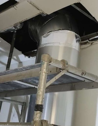 Installation of D-53 Solarspot and 5m long tubes for Level 1 kitchen with no windows