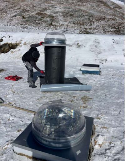 Underground Storage for Snow Equipment